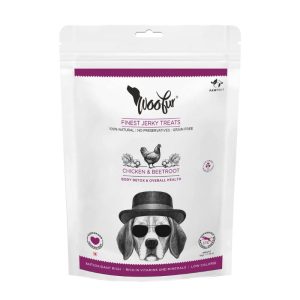 Woofur: Air Dried Treats for Dogs - Chicken & Beetroot