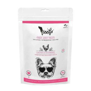 Woofur: Air Dried Treats for Dogs - Chicken & Cranberry